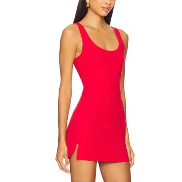 Splits59 Martina Rigor Dress Pirate Red M NWT - Picture 2 of 15